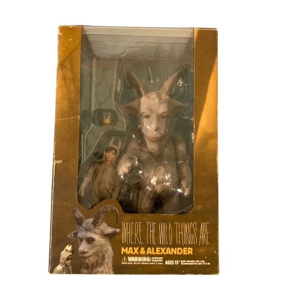 Medicom Toys Where The Wild Things Are Max & Alexander Collectible Figures - Picture 1 of 10